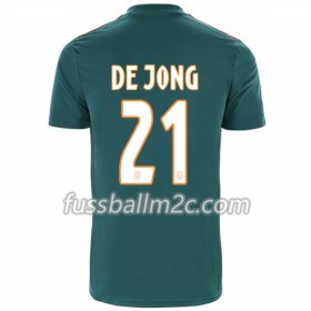 Fußballtrikots Ajax Amsterdam Frenkie de Jong 21 Auswärts Trikotsatz 2019-2020